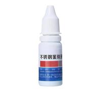Solution de test pour acier inoxydable, Solution d'Identification Précise 12 ml, Réactif Détecteur pour Ustensiles Culinaires, Pour Technicien Marmite Tuyau Gobelet Isolant