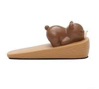 Solution décorative amusante - Adorable butée de porte en résine en forme d'animal pour n'importe quelle pièce (petit ours)
