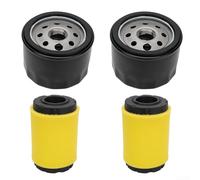 Solution d'entretien complète - Paire de filtres à air 796031 et filtre à huile 492932 conçus pour tondeuses à gazon YTH22V46 D125