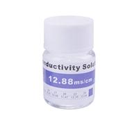 Solution d'étalonnage de conductivité - Solution de tampon de conductivité saline - Liquide d'étalonnage - Accessoire de mesure de 25 ml - Solution de test de salinité pour testeur de salinité et