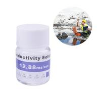 Solution d'étalonnage de la conductivité | Solution standard de tampon de sel de conductivité - Liquide d'étalonnage EC réutilisable - Accessoire de mesure 25 ml pour compteur TDS, compteur EC