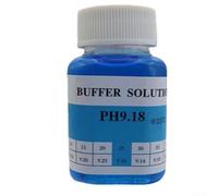 Solution d'étalonnage de pH portable, 50 ml, solution tampon pH 4,00 6,86 9,18 pour fluide d'étalonnage pour pH-mètre, résultats de test précis, utilisation en laboratoire (PH9.18)
