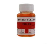 Solution d'étalonnage du pH, flacon de 50 ml, solution tampon de pH pour un étalonnage précis du pH-mètre, trois valeurs standard (4,00/6,86/9,18), utilisation en laboratoire (PH4,00)