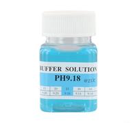Solution d'étalonnage du pH, tampon 4,00 6,86 9,18 pour stockage d'électrodes de pH-mètre, kit d'étalonnage précis de 50 ml (PH9.18)