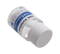 Solution d'étalonnage du tampon de pH 25 ml Conductivité 12 88 mScm pour des mesures constantes de salinité et de pH dans l'analyse de l'eau (1382 ppm)