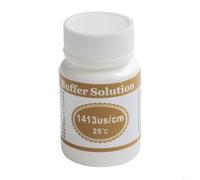 Solution d'étalonnage du tampon pH 12 88 mScm conductivité salinité 25 ml pour une mesure précise multi-paramètres dans les applications techniques (1413us/cm)