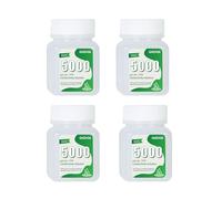 Solution d'étalonnage EC TDS, 4 flacons de 50 ml de solution d'étalonnage 5000 μS/cm, convient à tous les compteurs EC, compteur TDS avec haute précision et facile à étalonner