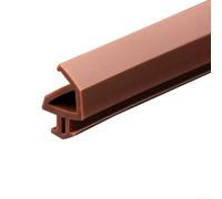 Solution d'étanchéité en caoutchouc pour isolation des fenêtres et des portes - Améliore l'efficacité énergétique et la paix intérieure - Marron - 10 m