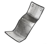 Solution d'isolation durable en feuille d'aluminium pour des économies d'énergie et une meilleure intimité (30 x 100 cm sans ourlet)