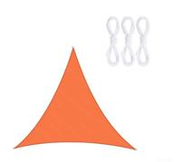 Solution d'ombrage d'extérieur 300 cm en tissu Oxford pour jardins et piscines confortables (orange)