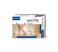 Solution Effitix Spot-On Très Petit Chien 4 Pip.