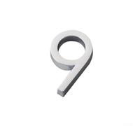 Solution esthétique de numérotation de porte en matériau ABS dans un design élégant de 60 mm de taille (9)