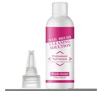 Solution glissante, nettoyant pour brosse à ongles 120 ml | Fournitures de manucure nourrissantes pour femmes, filles, salons de beauté, étudiants, professionnels, amateurs de beauté à domicile