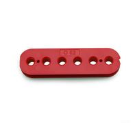 Solution Humbucker Pièces de rechange optimisées pour une installation facile sur les guitares (50 mm rouge)