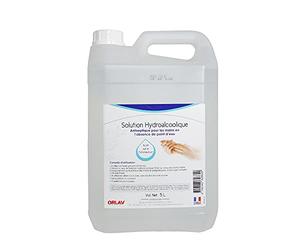 Solution Hydro Alcoolique 70% d'alcool - bidon de 5 litres