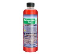 Solution liquide de restauration de batterie 500 ml, solution acide de batterie pour renouvellement de batterie au plomb liquide nettoyant acide, eau de stockage distillée désionisée
