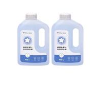 Solution Nettoyante 1 L - Compatible Avec Ecovacs W1PRO/W920/W850 Les Robots Nettoyeurs De Vitres - Accessoires De Remplacement Et Pièces D'aspirateur(2 PCS)