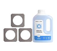 Solution nettoyante et lingettes nettoyantes for robot laveur de vitres, compatibles avec Ecovacs Winbot W930/950, accessoires de remplacement(A)