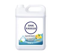 Solution nettoyante for sols parfumée au citron 5 L, compatible avec les laveuses Timco, liquide nettoyant concentré, sans traces, non toxique et n'abîme pas les sols carrelés en bois dur.