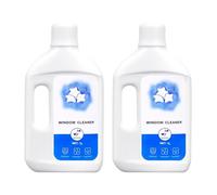 Solution nettoyante for vitres 1000 ml compatible avec ECOVACS Winbot W1 Pro/W2 Pro Omni/Mini - Liquide de nettoyage for vitres for robot laveur (2pcs)