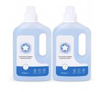 Solution Nettoyante for Vitres, 1L, 2 Bouteille, Parfum Bluebell | Multi-Surfaces Sans Traces, Faible Mousse Sans Résidu, Compatible avec ECOVACS W3 Omni/W2 Pro Omni/W1 Pro