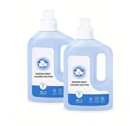 Solution nettoyante for vitres 1L compatible avec ECOVACS Winbot W1 Pro/W2 Pro Omni/Mini - Liquide de nettoyage for haute efficacité for robots nettoyeurs(2PCS)