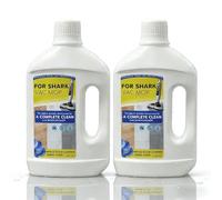 Solution Nettoyante Multi-Surfaces pour Sols, 1 Litre Prête à l'Emploi pour Tous les Sols Durs Scellés, Parfum Fraîcheur Printanière, Compatible avec Shark VACMOP VM252 et VM180(2 bottle)