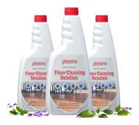 Solution nettoyante pour sols, 500 ml, lot de trois bouteilles Compatible avec Roborock S7/S8/Qrevo/Q5 Pro/Q7 Max/Q8+/Saros 10/Dyad Solution nettoyante multi-surfaces Parfum arbre à thé