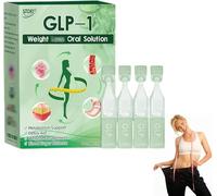 Solution orale GLP-1 : Gouttes de moringa GLP-1, supplément naturel de GLP-1 pour femmes et hommes, sérum complexe peptidique pour stimuler le métabolisme
