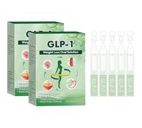 Solution orale GLP-1 : Gouttes de moringa GLP-1, supplément naturel de GLP-1 pour femmes et hommes, sérum complexe peptidique pour stimuler le métabolisme