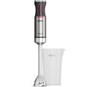 Solution - Plongeant 1503 1500w 4 Lames Inox Fouet Inox Turbo Ergonomique Anti-Éclaboussures Amovible Lave-Vaisselle Verre Doseur Inclus