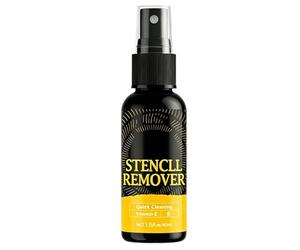 Solution pour l'application du pochoir, 40 ml, délicat, sûr, portable et léger - Pochoir à dissolution en spray | pour maison, dortoir, studio body art, voyage de travail, homme et femme