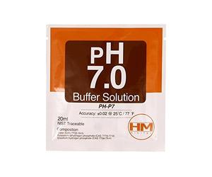 Solution / Sachet d'étalonnage HM Digital pH 7.0 20ml (PH-P7)