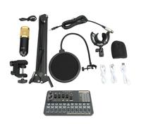 Solution studio podcast, ensemble micro et carte son BM-800Pro pour la diffusion polyvalente, le streaming en direct et l'enregistrement musical