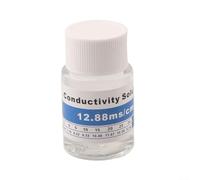 Solution tampon pH 12,88 /cm Fluide d'étalonnage de salinité de conductivité, pour les tests de qualité de l'eau, l'entretien des compteurs et des sondes, 25 ml de réactif standard de laboratoire