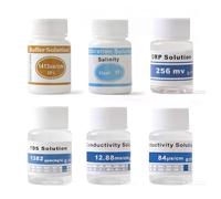 Solution tampon pH 12,88 /cm pour étalonnage de conductivité et de salinité - 25 ml, compatible avec pH-mètres et équipements (1413us/cm)