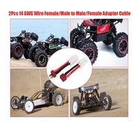 Solutions de charge de batterie, adaptateur léger pour une connexion fiable entre les connecteurs Deans T et Tamiya, gain de place