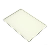 Solutions innovantes en silicone de qualité alimentaire comme couvre-poêle pour appareils électriques, combinaison parfaite de fonctionnalité et de sécurité (blanc riz)