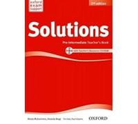 Solutions: Pre-Intermediate: Teacher's Book and CD-ROM Pack