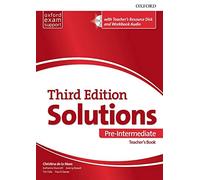 Solutions – Pré-intermédiaire – Pack enseignant – Vers la réussite – Oxford University Press