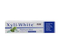 Solutions, Xyli-Blanc, Toothpaste Gel avec bicarbonate de soude - Now Foods