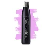 Solv Shampoing Argent à Pigments Violets, pour cheveux blonds, gris, argentés, renforce la brillance, contre la teinte jaune, genuine haircare
