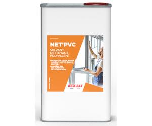 Solvant nettoyant polyvalent PVC flacon de 500 ml AEXALT PVC452