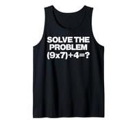 Solve The Problem Math 67 Meme 6 7 Costume Enfants Garçons Jeunes Débardeur