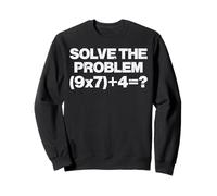 Solve The Problem Math 67 Meme 6 7 Costume Enfants Garçons Jeunes Sweatshirt