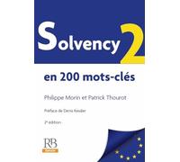 Solvency 2 en 200 mots-clés