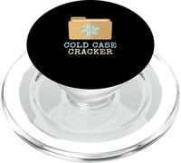 Solveur de fichiers de détective Cold Case Cracker Investigator PopSockets PopGrip pour MagSafe