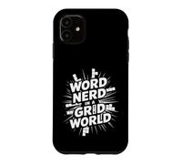 Solveur de Mots croisés Word Nerd Coque pour iPhone 11