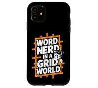 Solveur de Mots croisés Word Nerd Coque pour iPhone 11