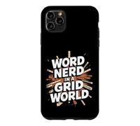 Solveur de Mots croisés Word Nerd Coque pour iPhone 11 Pro Max